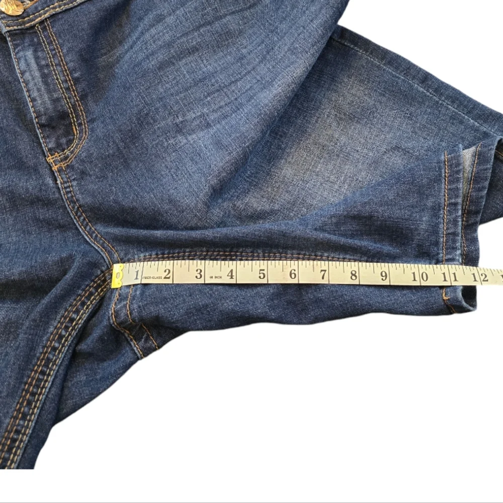 Melissa McCartney Seven7 Bermuda Denim Jean Shorts Plus‎ Size 26